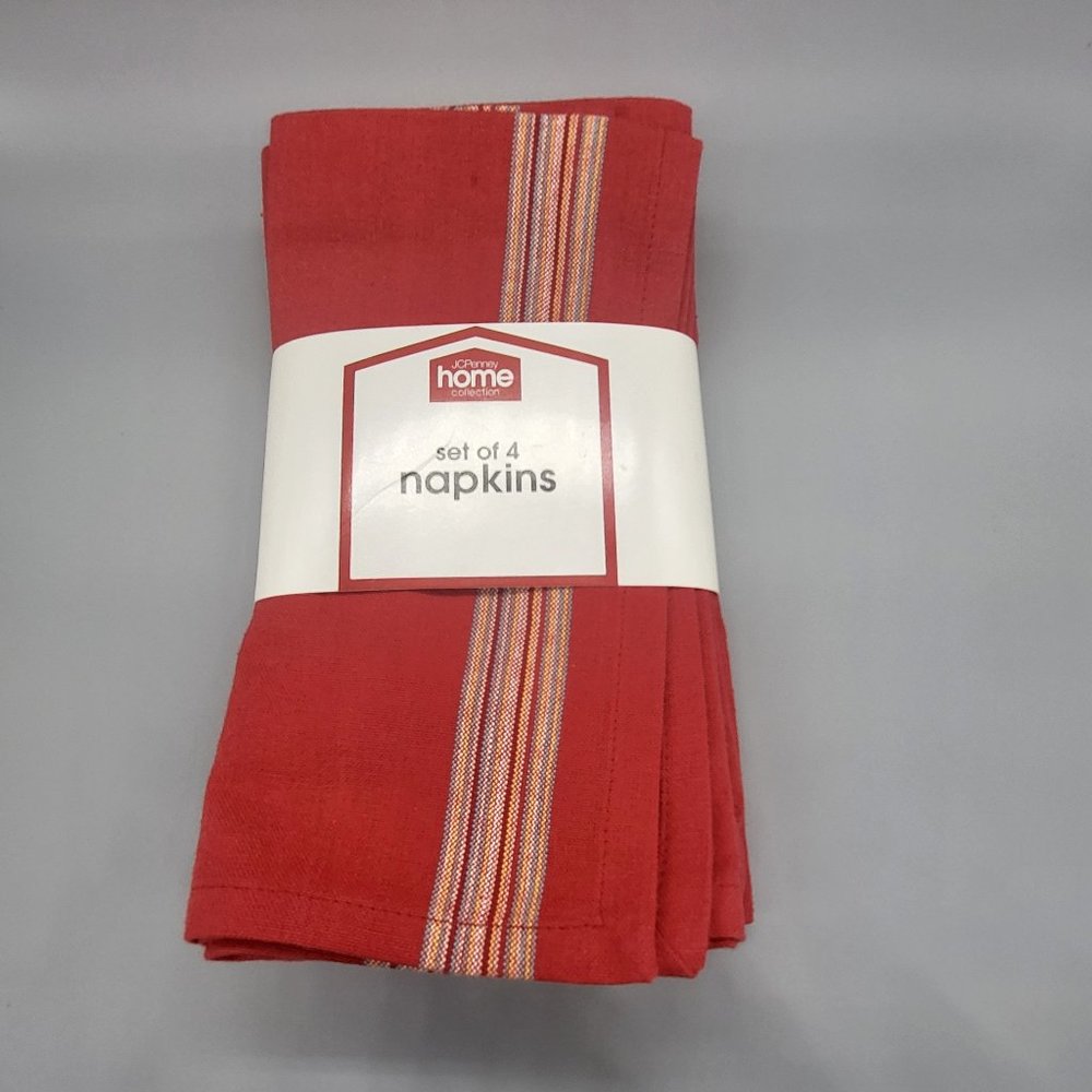 JCP Set of 4 Napkins